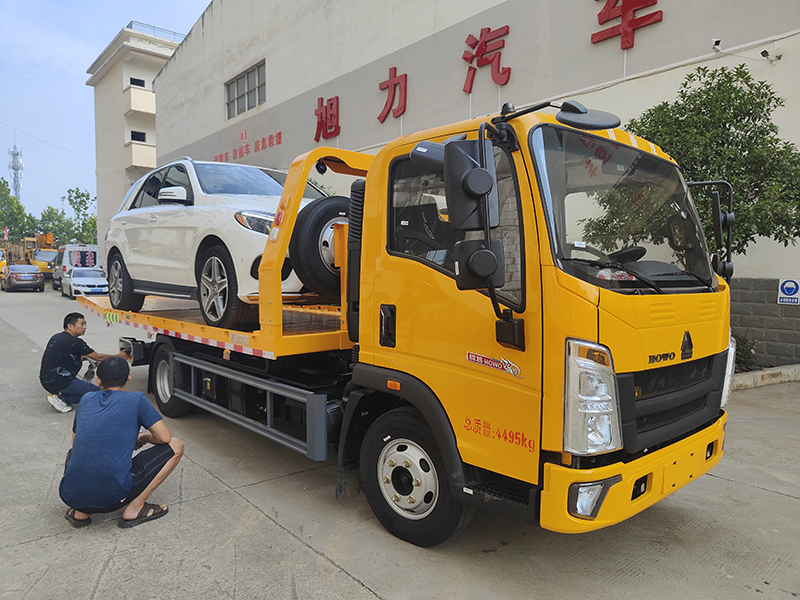 国六蓝牌重汽豪沃悍将清障车（重载型）